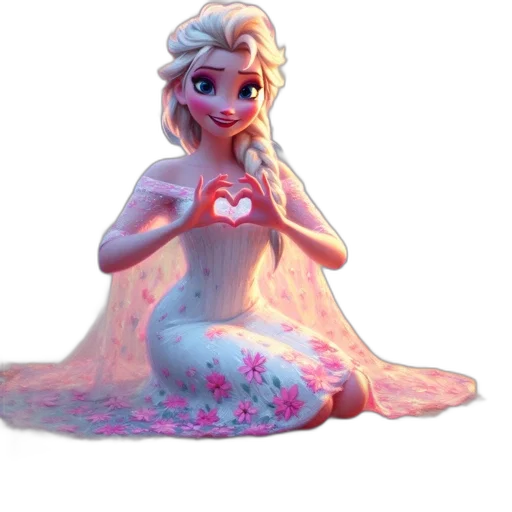 dress, creature, concept art, 3d render transparent PNG cut-out