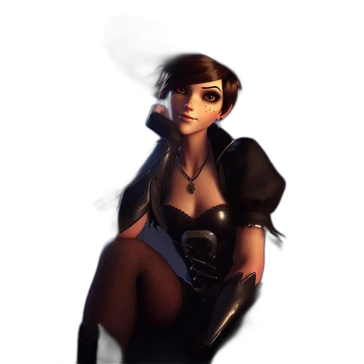 jacket, staff, weapon, robot transparent PNG cut-out