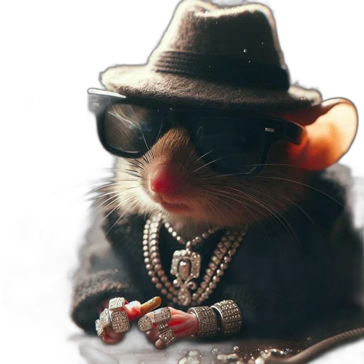 hat, jewelry, animal, jacket transparent PNG cut-out