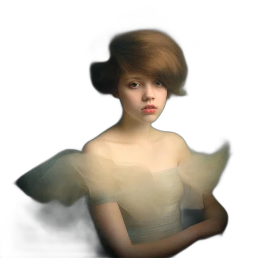face, dress, mask, creature transparent PNG cut-out