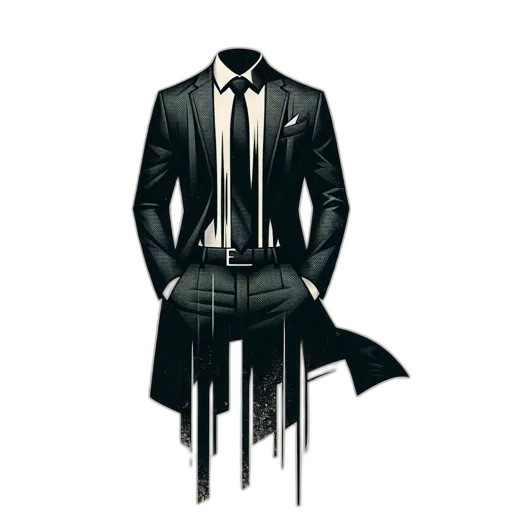 jacket, dress, concept art, 3d render transparent PNG cut-out