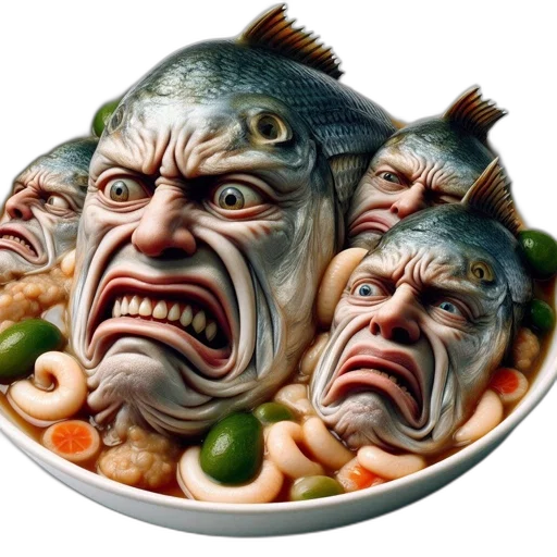 food, face, creature, mask transparent PNG cut-out