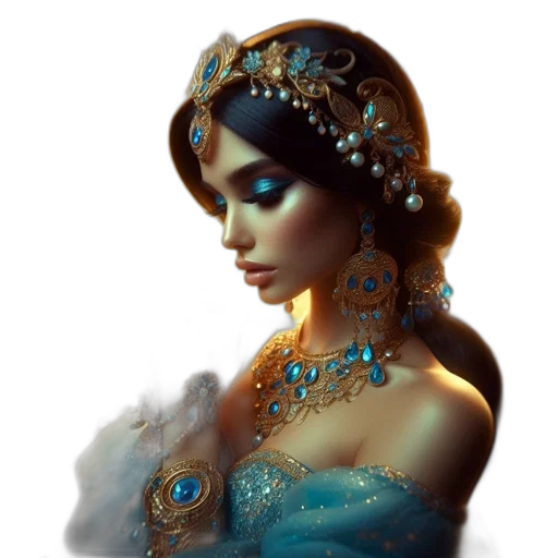 jewelry, crown, dress, face transparent PNG cut-out