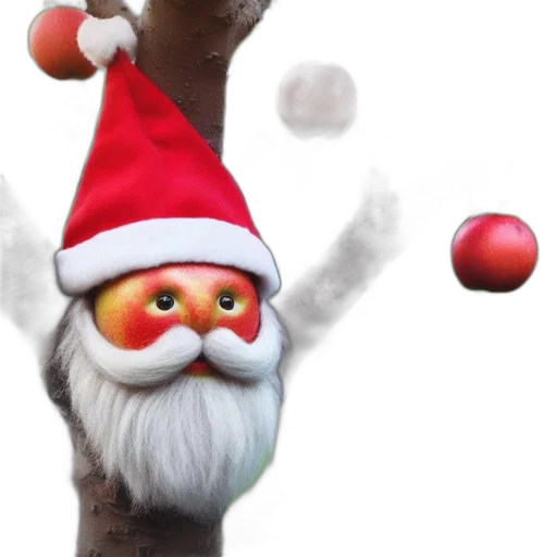 3d render, photorealistic, apple, tree transparent PNG cut-out