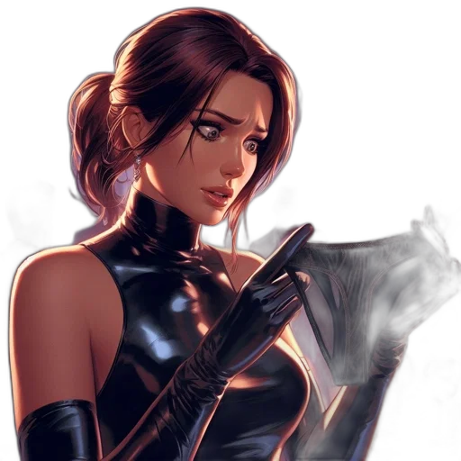 weapon, comic book art, concept art, cyberpunk transparent PNG cut-out