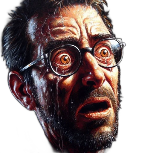 face, mask, robot, creature transparent PNG cut-out