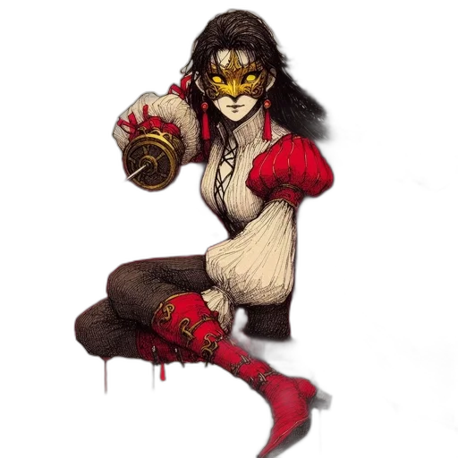 concept art, comic book art, fantasy art, pixel art transparent PNG cut-out