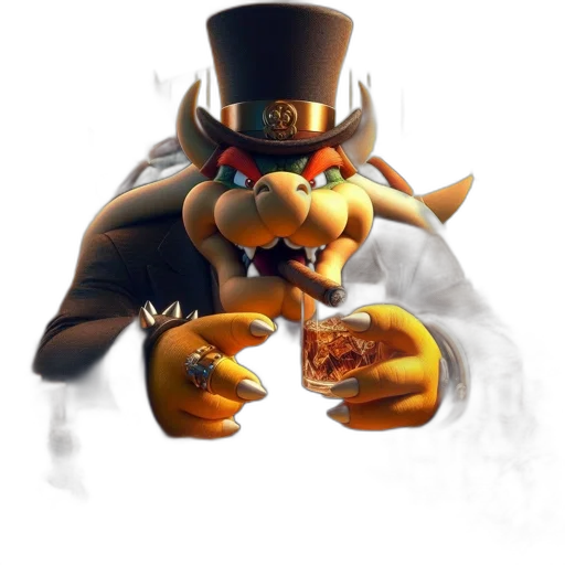 dragon, hat, food, staff transparent PNG cut-out