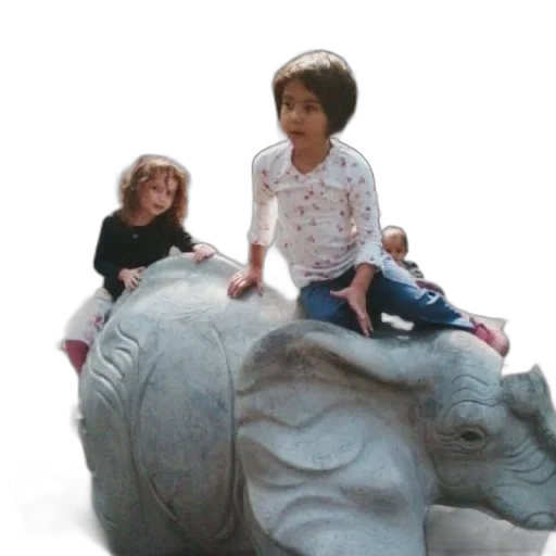 photorealistic, 3d render, two, children transparent PNG cut-out