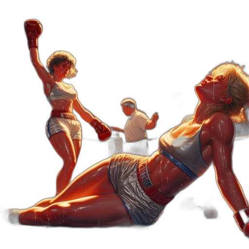 concept art, comic book art, photorealistic, 3d render transparent PNG cut-out