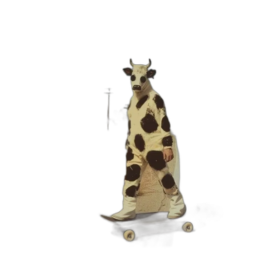 animal, dress, staff, creature transparent PNG cut-out