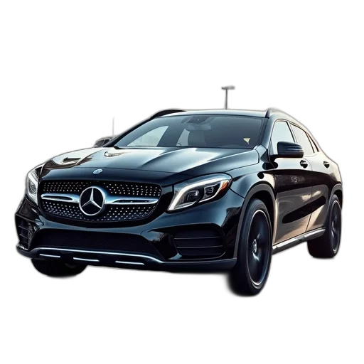 car, 3d render, photorealistic, mercedes transparent PNG cut-out