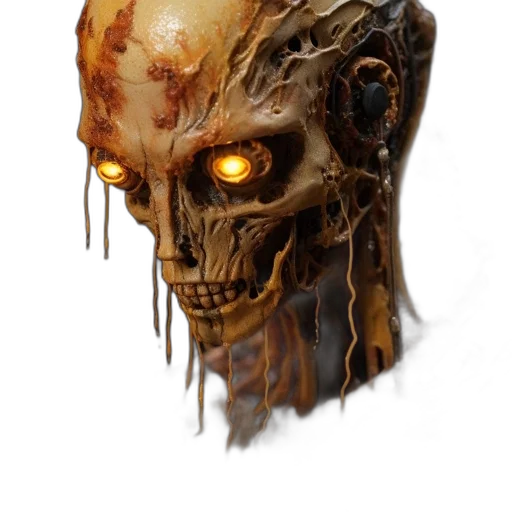 robot, mask, face, creature transparent PNG cut-out