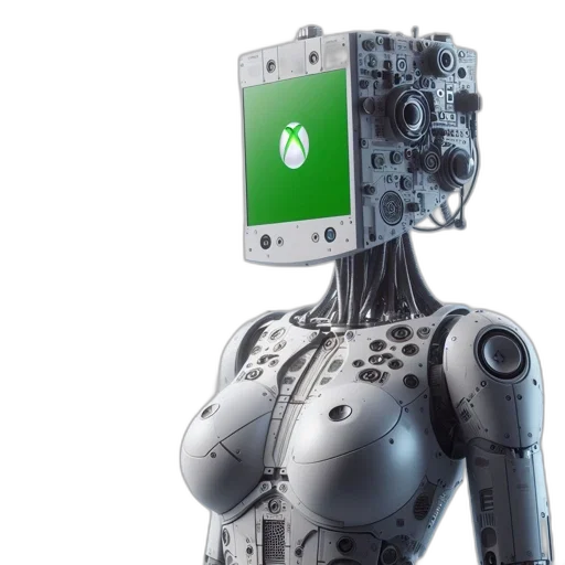 robot, cyberpunk, concept art, 3d render transparent PNG cut-out