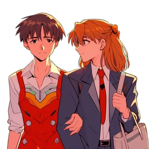 jacket, staff, anime, cartoon transparent PNG cut-out