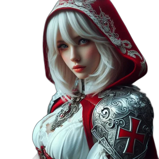 sword, jacket, dress, face transparent PNG cut-out