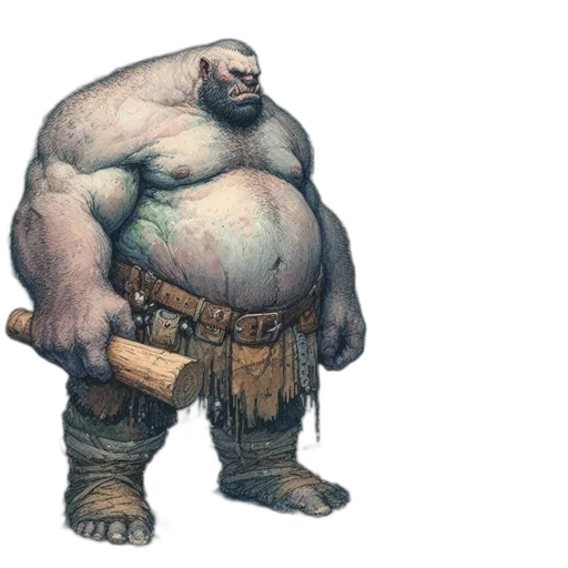 creature, animal, weapon, staff transparent PNG cut-out