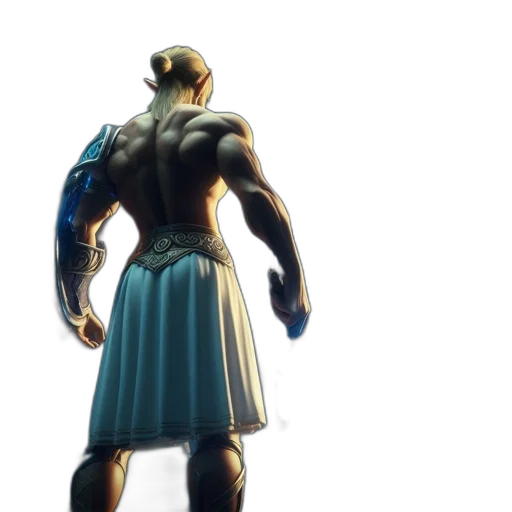 dress, robot, sword, weapon transparent PNG cut-out