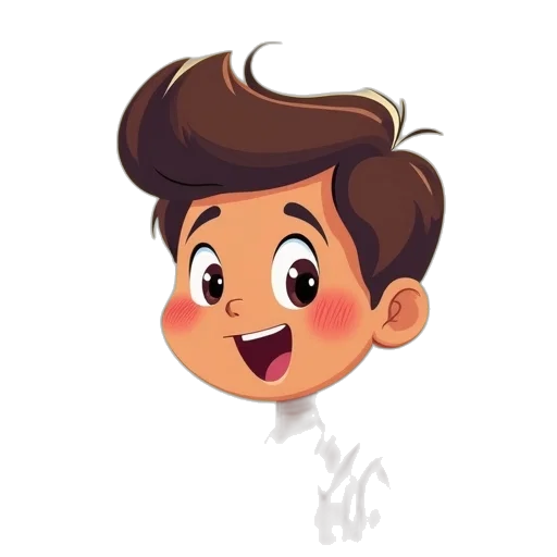 face, hair, creature, cartoon transparent PNG cut-out