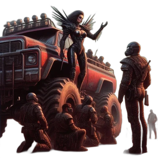 weapon, concept art, comic book art, fantasy art transparent PNG cut-out