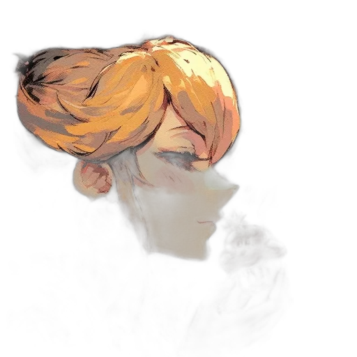 face, mask, crown, hair transparent PNG cut-out