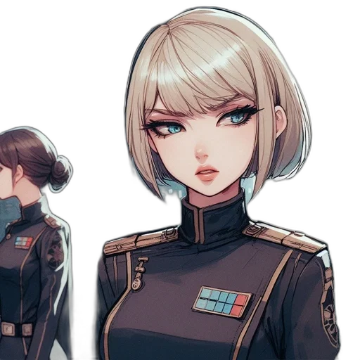 jacket, staff, robot, concept art transparent PNG cut-out