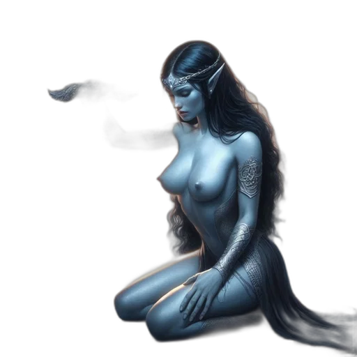 creature, fantasy art, concept art, comic book art transparent PNG cut-out