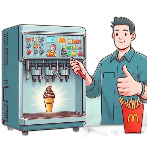 food, robot, weapon, vaporwave transparent PNG cut-out