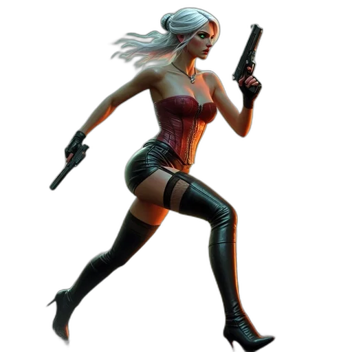 weapon, concept art, pixel art, 3d render transparent PNG cut-out