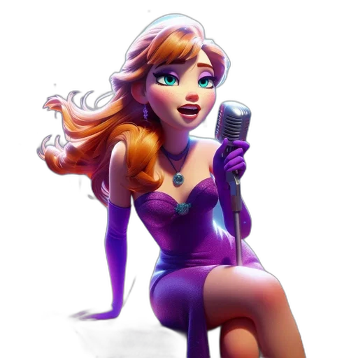dress, staff, concept art, cartoon transparent PNG cut-out