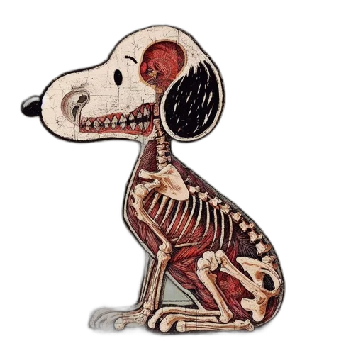 jewelry, anatomically, detailed, canine transparent PNG cut-out