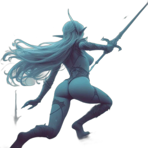 sword, staff, weapon, concept art transparent PNG cut-out