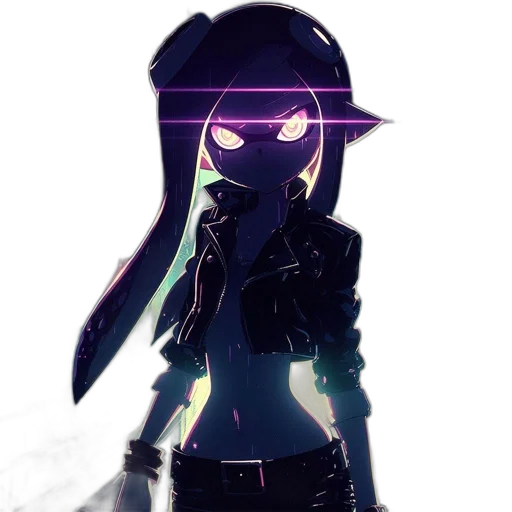 mask, jacket, robot, weapon transparent PNG cut-out