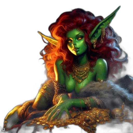 staff, dragon, jewelry, fantasy art transparent PNG cut-out