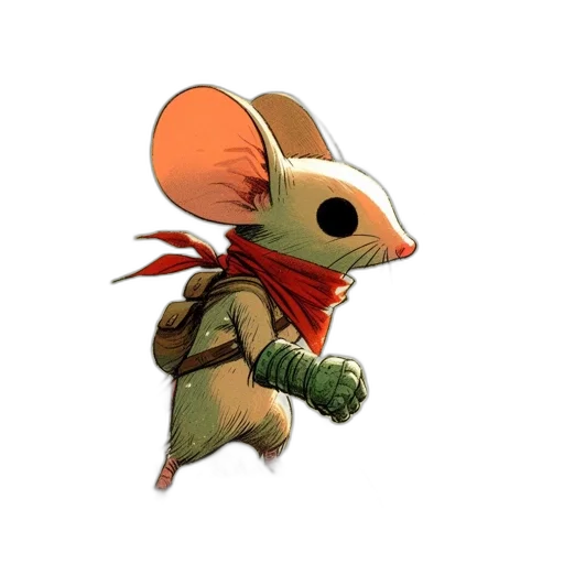 animal, staff, jacket, hat transparent PNG cut-out