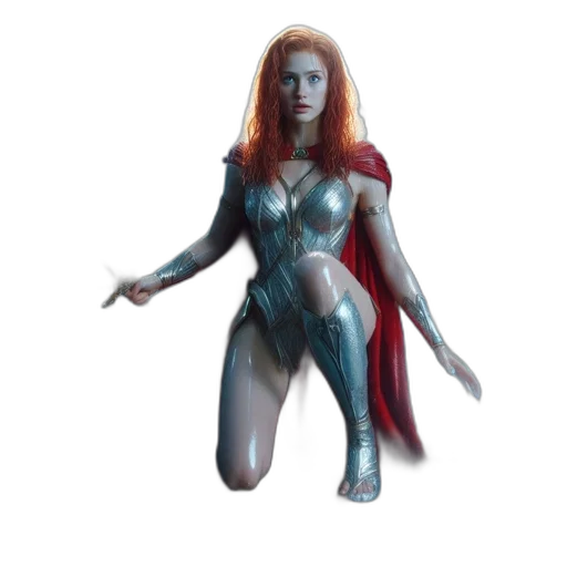 concept art, comic book art, fantasy art, 3d render transparent PNG cut-out