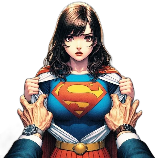 face, comic book art, concept art, cartoon transparent PNG cut-out