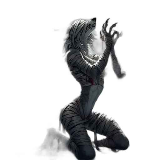 creature, dragon, staff, animal transparent PNG cut-out