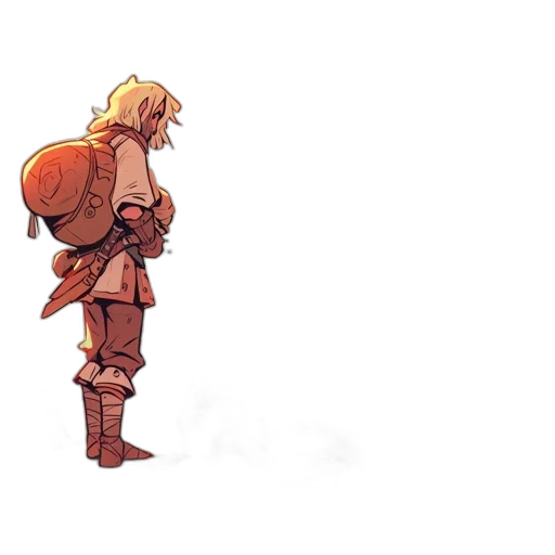 sword, weapon, jacket, staff transparent PNG cut-out