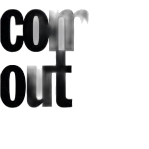 monochrome, image, features, bold transparent PNG cut-out