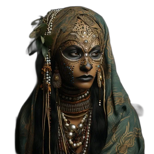jewelry, mask, face, crown transparent PNG cut-out