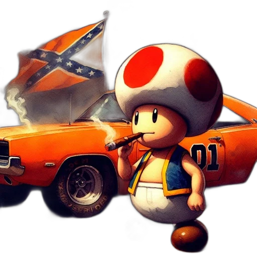 car, weapon, concept art, 3d render transparent PNG cut-out