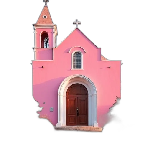 building, dress, 3d render, concept art transparent PNG cut-out