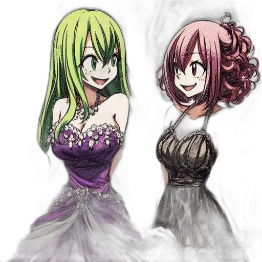 dress, crown, concept art, anime transparent PNG cut-out