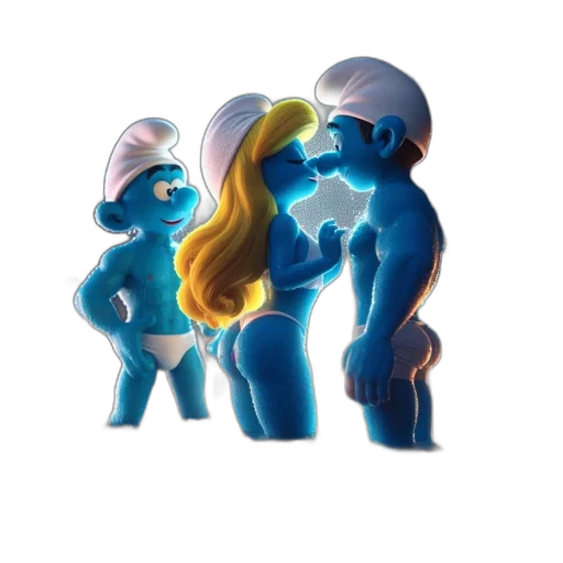 staff, robot, concept art, 3d render transparent PNG cut-out