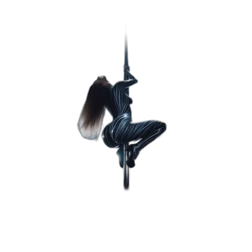 umbrella, hair, weapon, staff transparent PNG cut-out