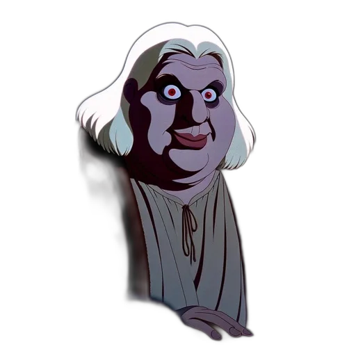 creature, face, mask, hair transparent PNG cut-out