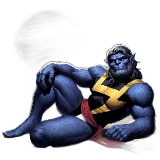 comic book art, concept art, fantasy art, photorealistic transparent PNG cut-out