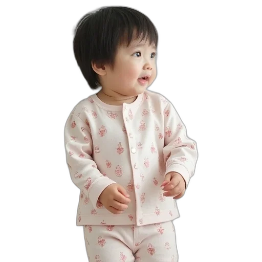 photorealistic, baby, boys, long transparent PNG cut-out