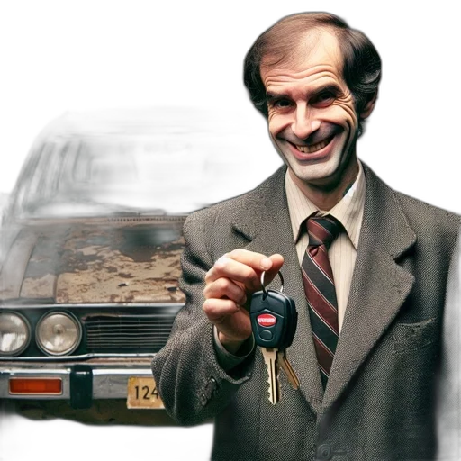car, face, weapon, staff transparent PNG cut-out